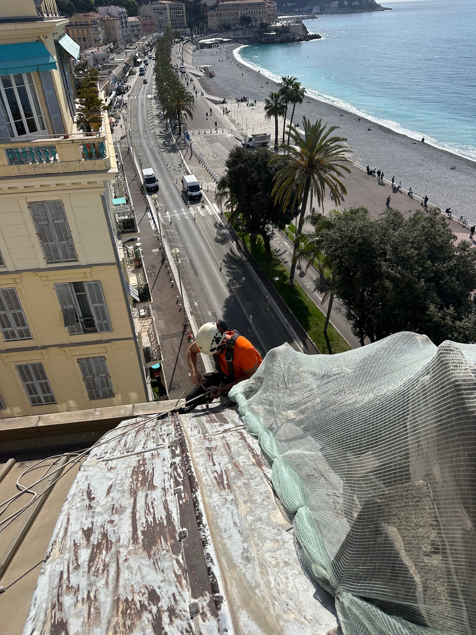 Travaux acrobatiques